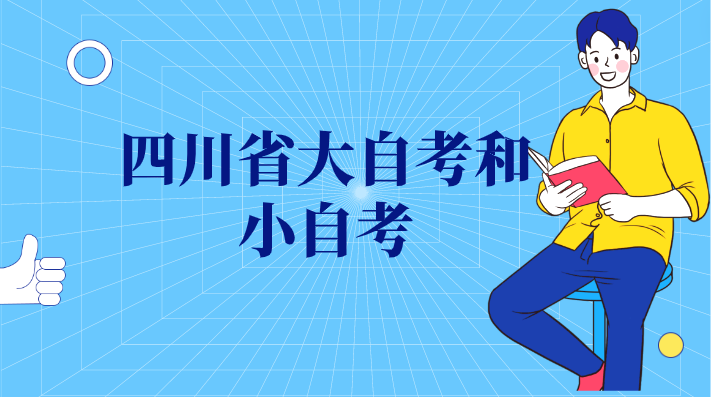 四川省大自考和小自考